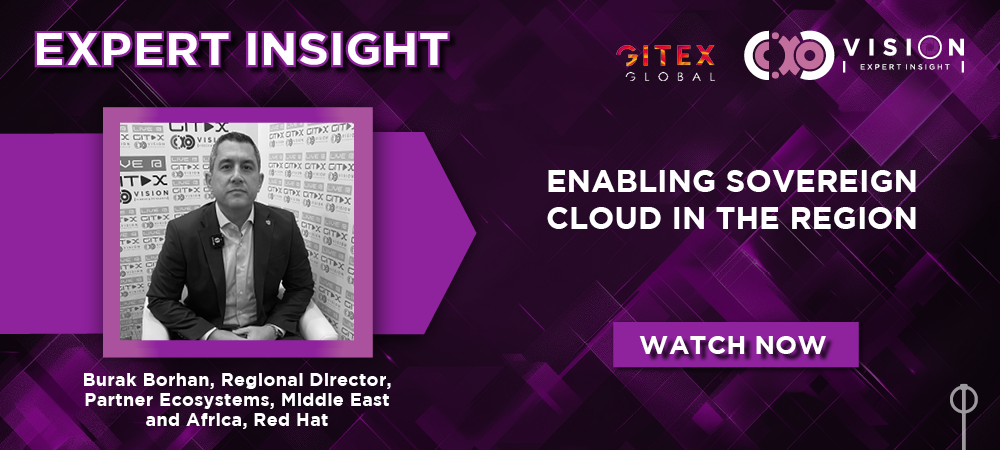 GITEX 2024: Burak Borhan, Regional Director, Partner Ecosystems, Middle East and Africa, Red Hat