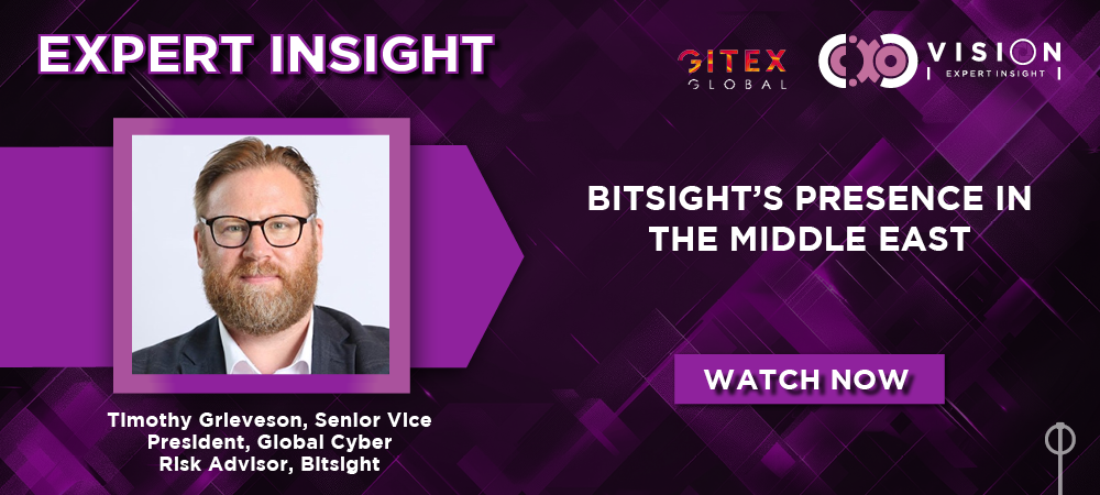 GITEX 2024: Timothy Grieveson, Senior Vice President – Global Cyber Risk Advisor, Bitsight